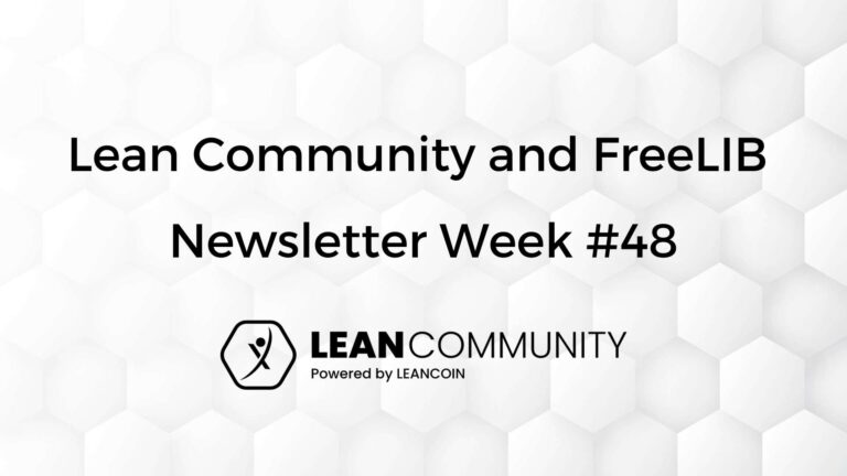 Lean Community and FreeLIB Newsletter - Week #48