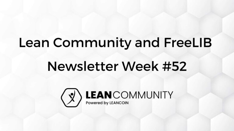 Lean Newsletter Week 52